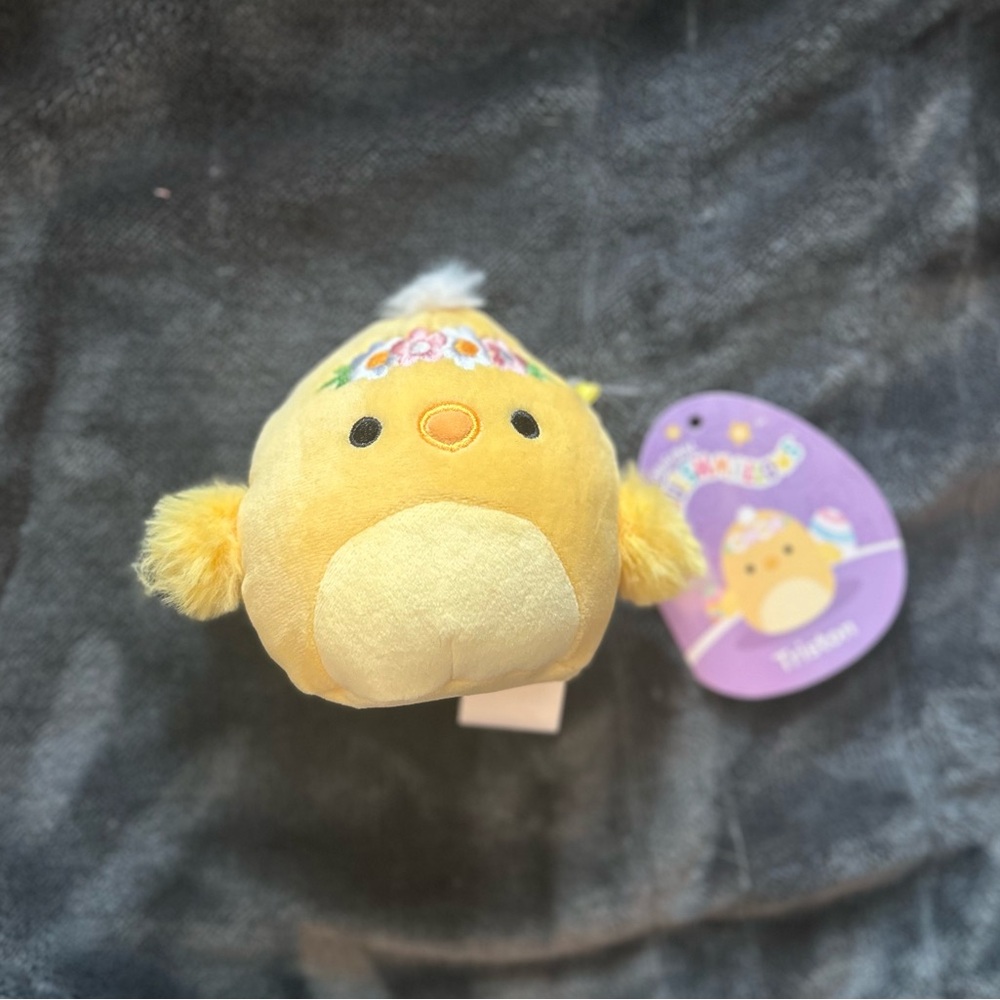 Squishmallows Tristan 3” Yellow Chick